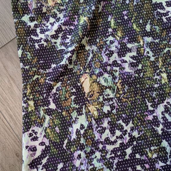 Lululemon Cool Racerback Tank Floral Sport Print Size 4 - Picture 5 of 5